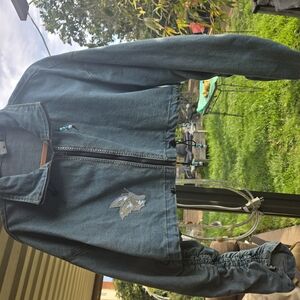 Women's Blue Denim Jean Jacket